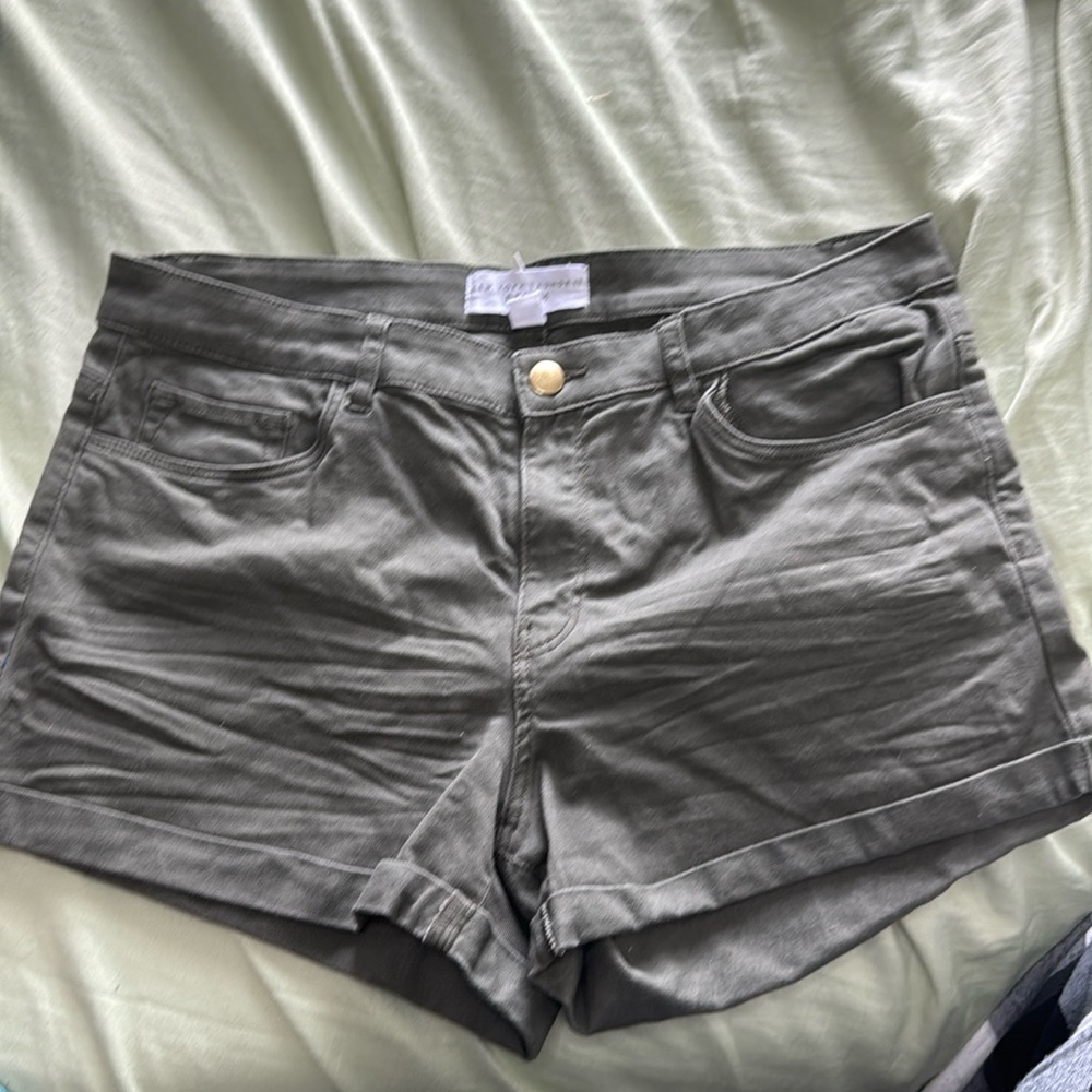 Green shorts